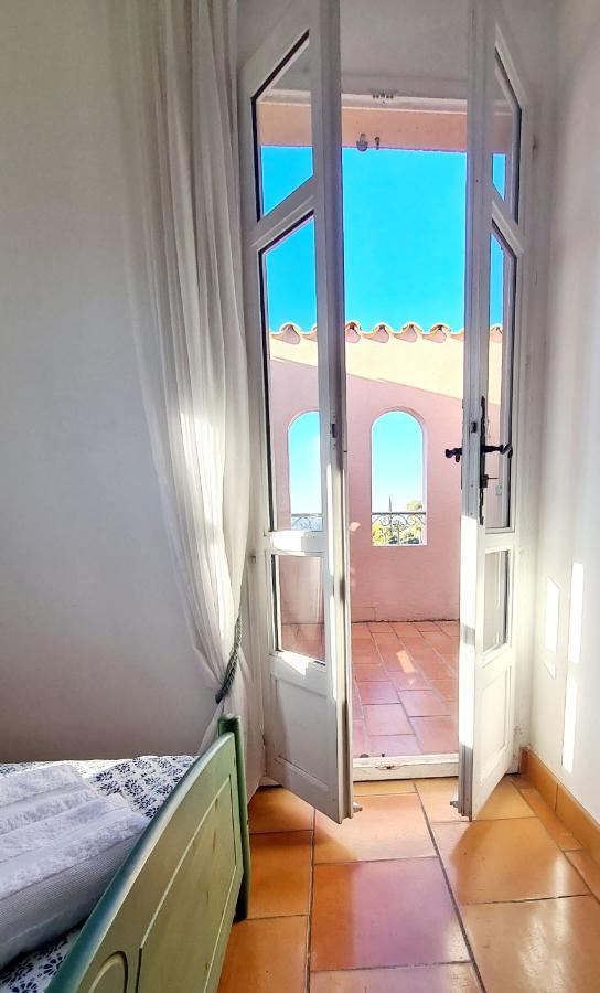 Apartmán Hameau Des Amandiers - Vue Mer, Golf Et Vignes Saint-Cyr-sur-Mer Exteriér fotografie
