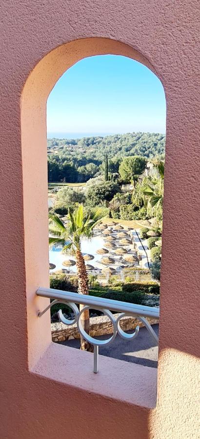 Apartmán Hameau Des Amandiers - Vue Mer, Golf Et Vignes Saint-Cyr-sur-Mer Exteriér fotografie
